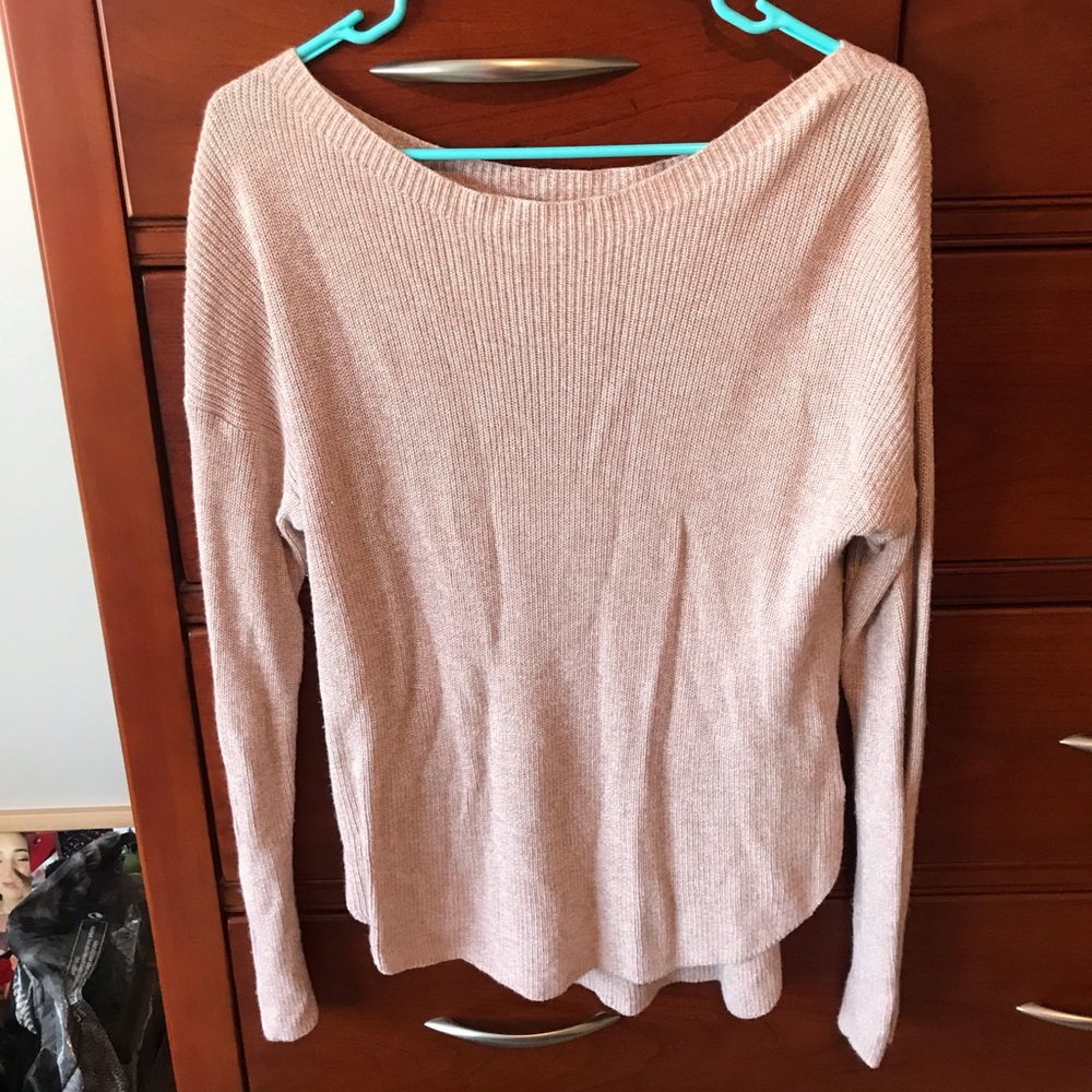 Blush sweater